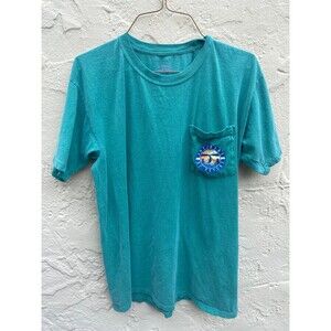 Southern by nature tshirt with fish print sz m